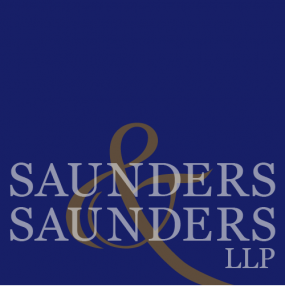 Saunders and Saunders logo design, mark medeiros 